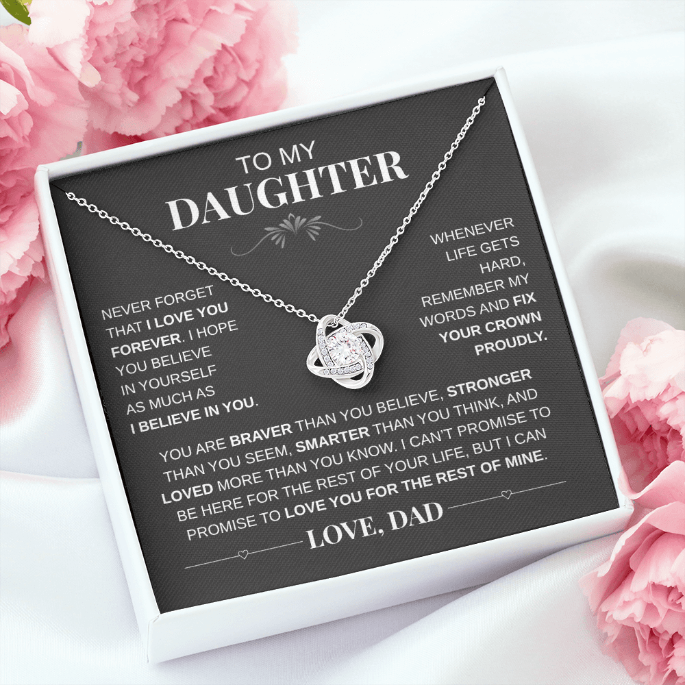 To My Daughter - I Believe In You - Love Dad