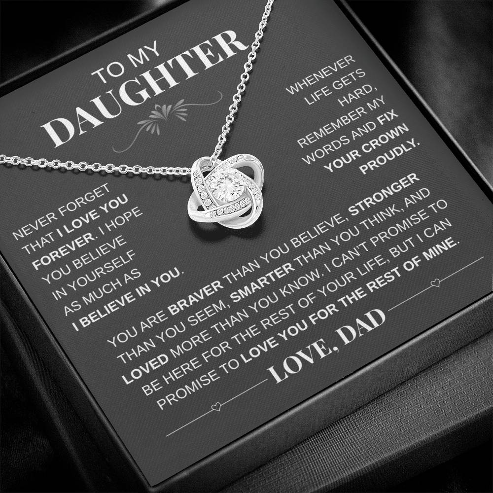 To My Daughter - I Believe In You - Love Dad