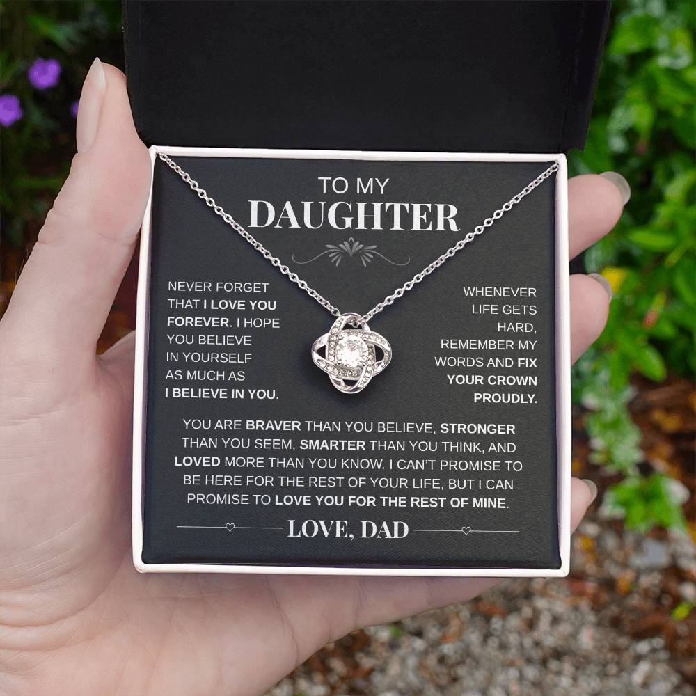 To My Daughter - I Believe In You - Love Dad
