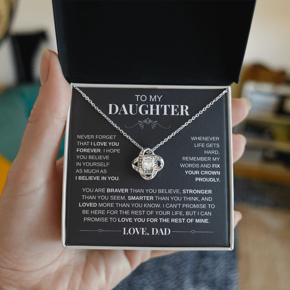 To My Daughter - I Believe In You - Love Dad