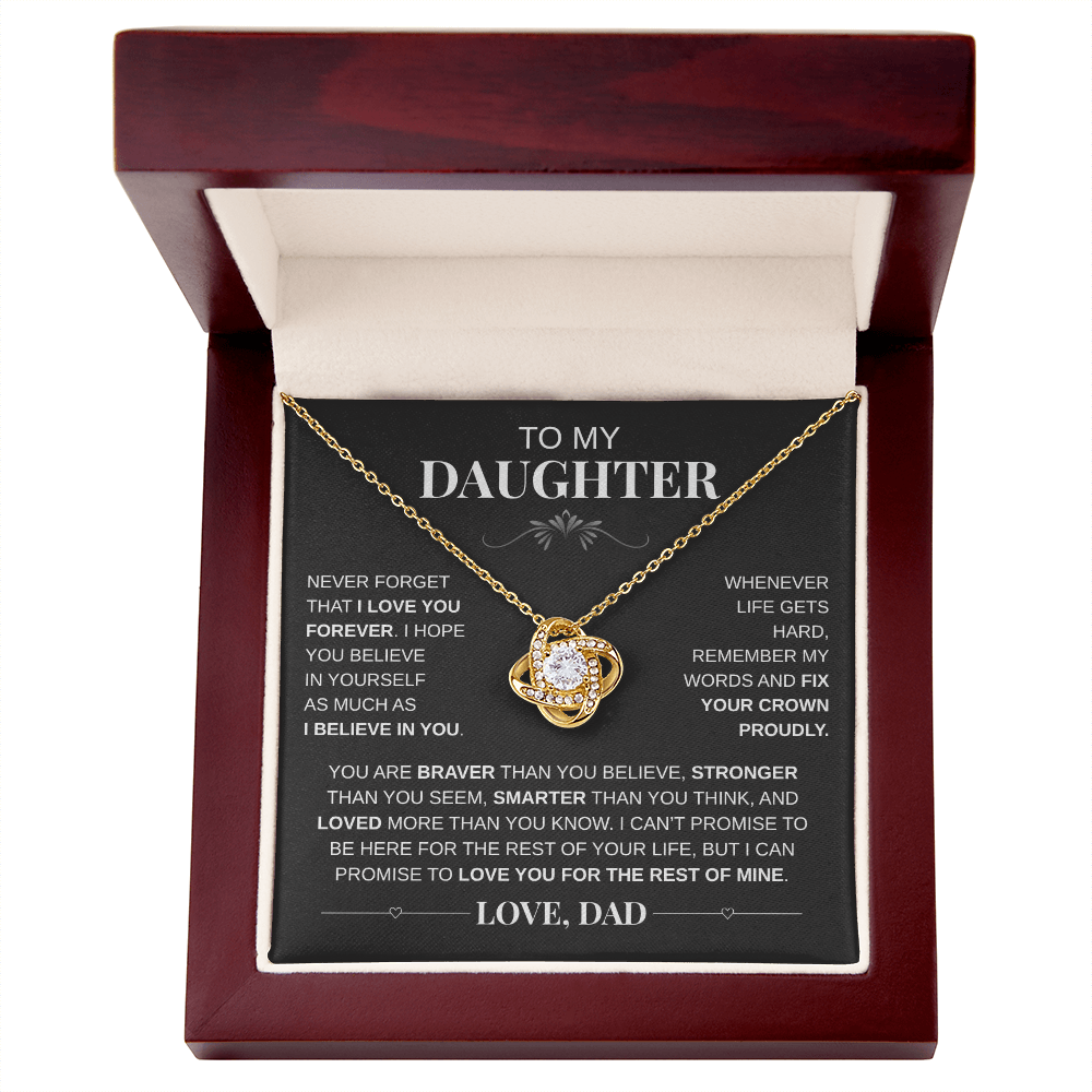 To My Daughter - I Believe In You - Love Dad