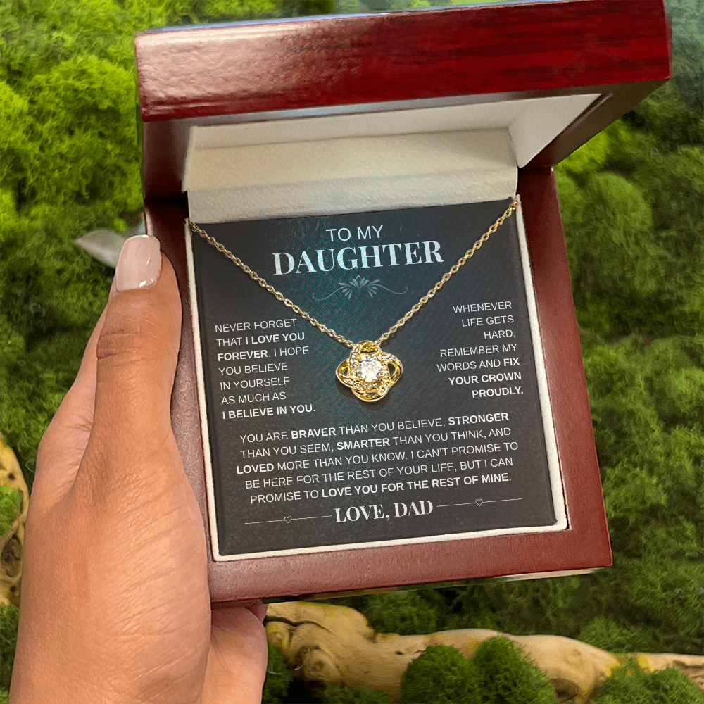 To My Daughter - I Believe In You - Love Dad