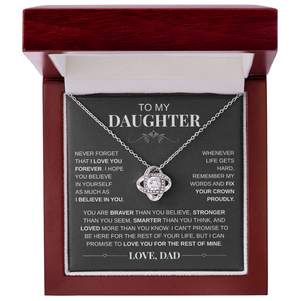 To My Daughter - I Believe In You - Love Dad