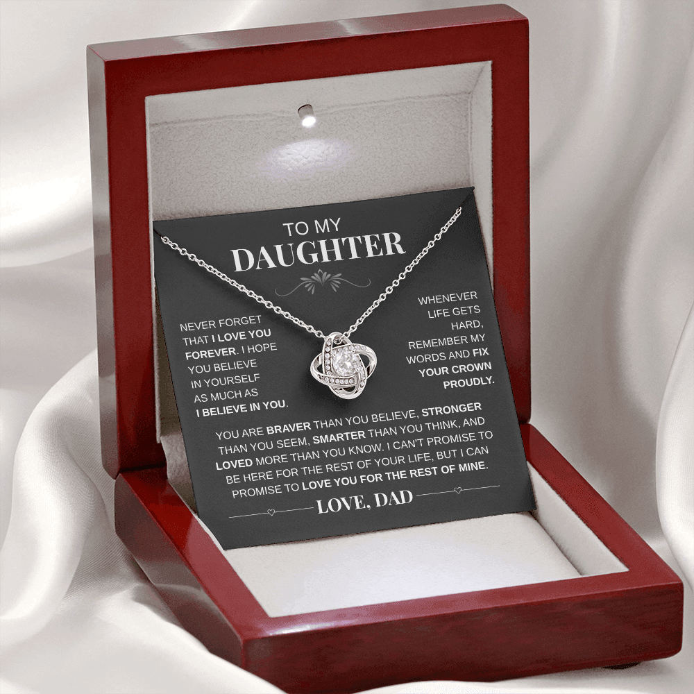 To My Daughter - I Believe In You - Love Dad