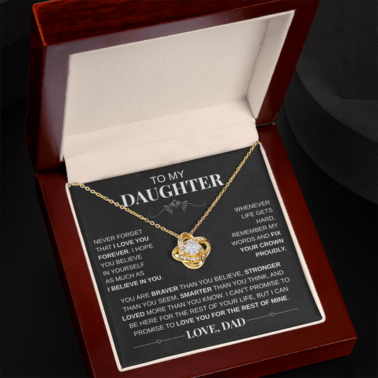 To My Daughter - I Believe In You - Love Dad